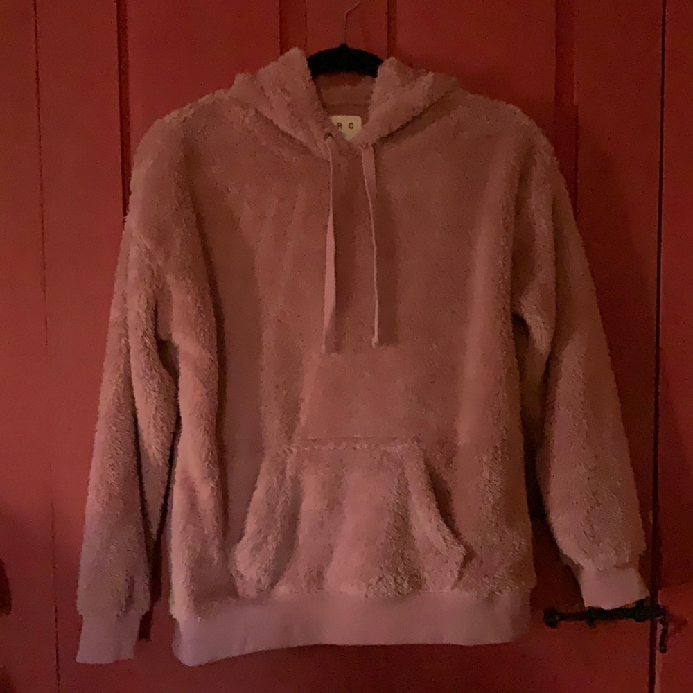 Pink Fuzzy Sweater
